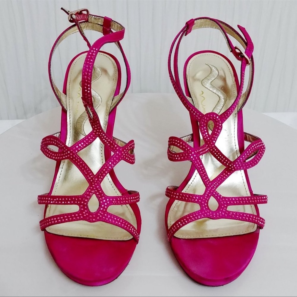 Nina Hot Pink Rhineshine Accents